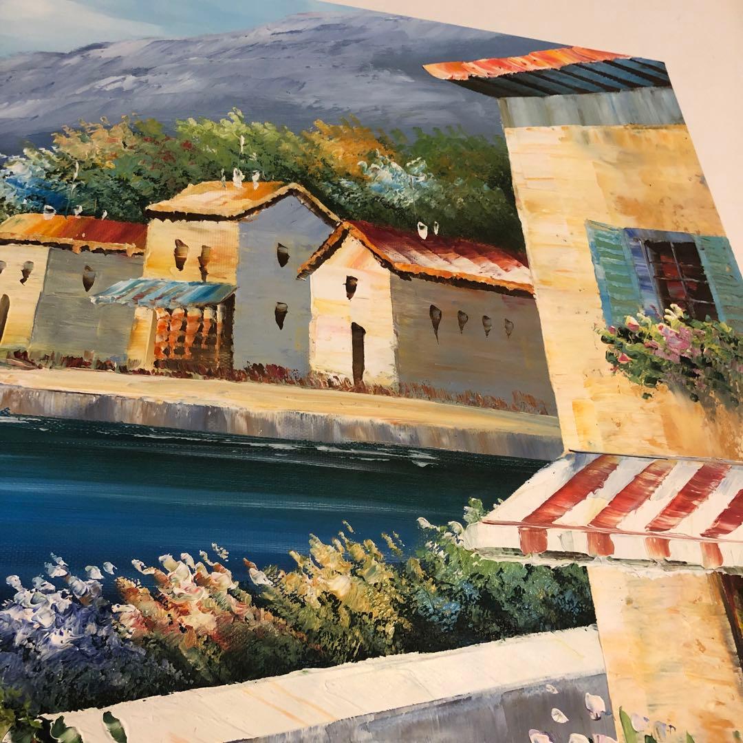 作家さん油彩画 キャンバス