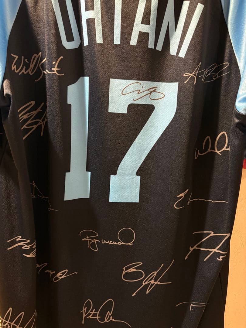 ドジャース 大谷翔平選手 オールスター出場記念サインプリントユニフォーム