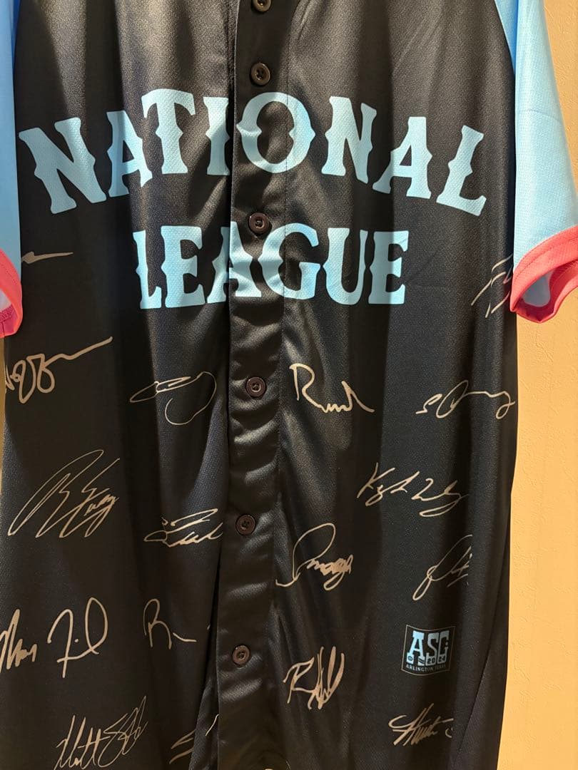 ドジャース 大谷翔平選手 オールスター出場記念サインプリントユニフォーム