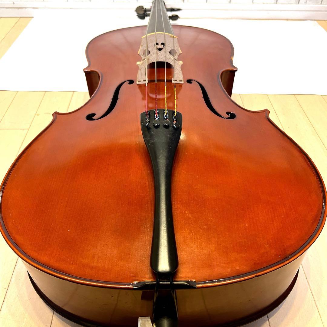 【美虎杢】オールドチェロ 4/4サイズ フルサイズ　125cm モダンチェロ