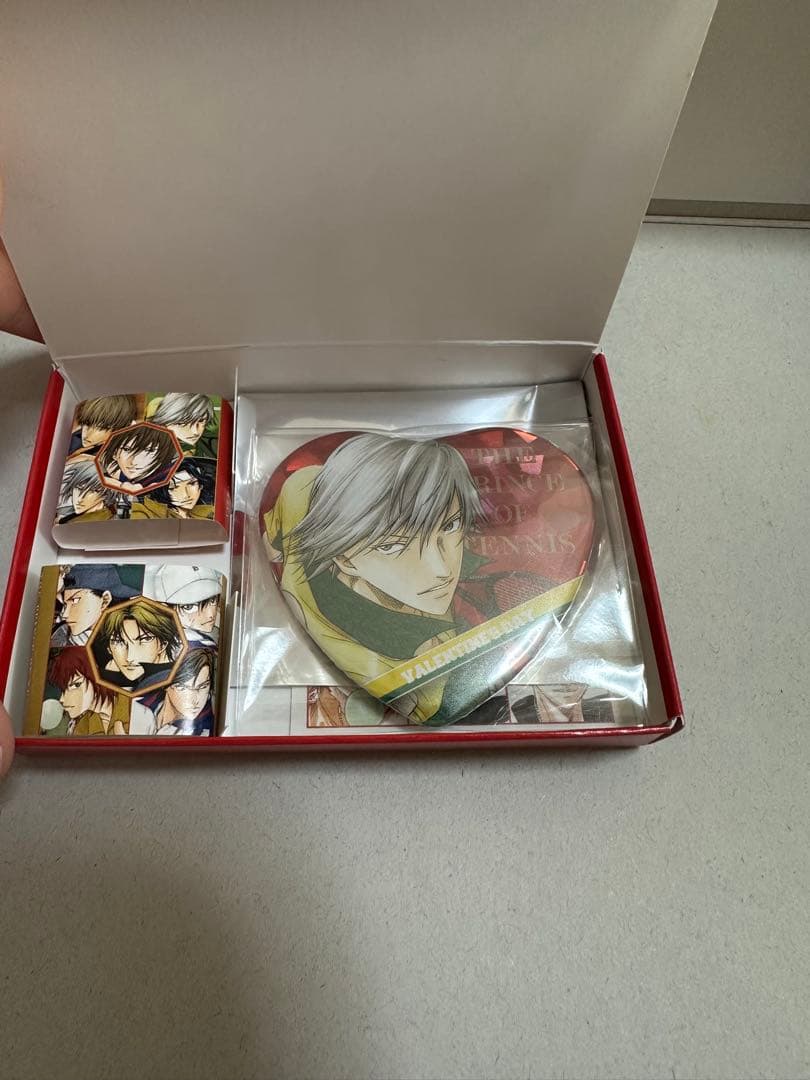 テニスの王子様 チョコ＆部分ホロ缶バッジ 白石蔵ノ介