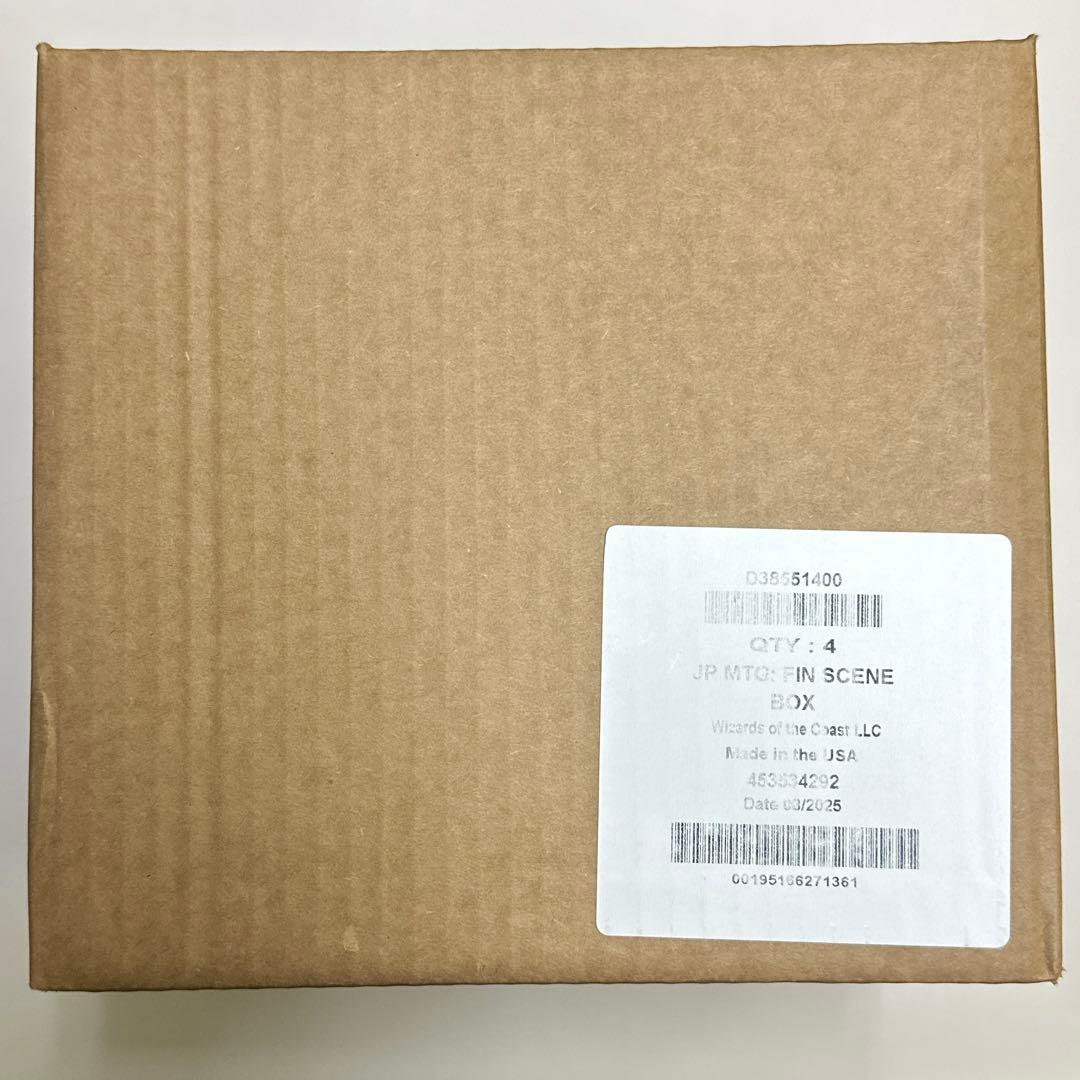 MTG 未開封　日本語版　FF シーン・ボックス　4種入り　１カートン