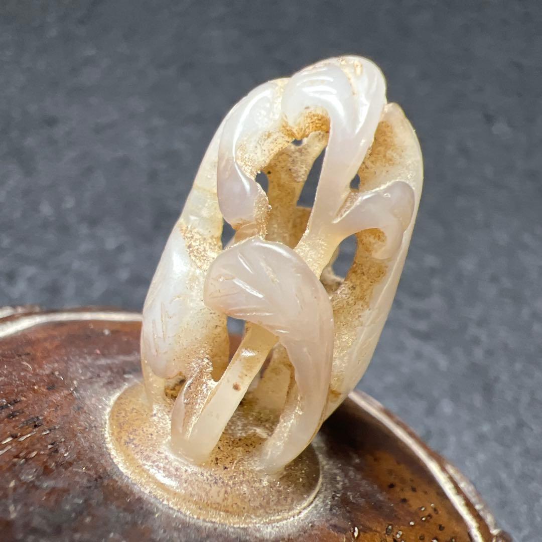 中国明時代　龍泉窯　白砡摘唐木台青磁香炉　木箱付　東Y8-0128☆2Fトカサ