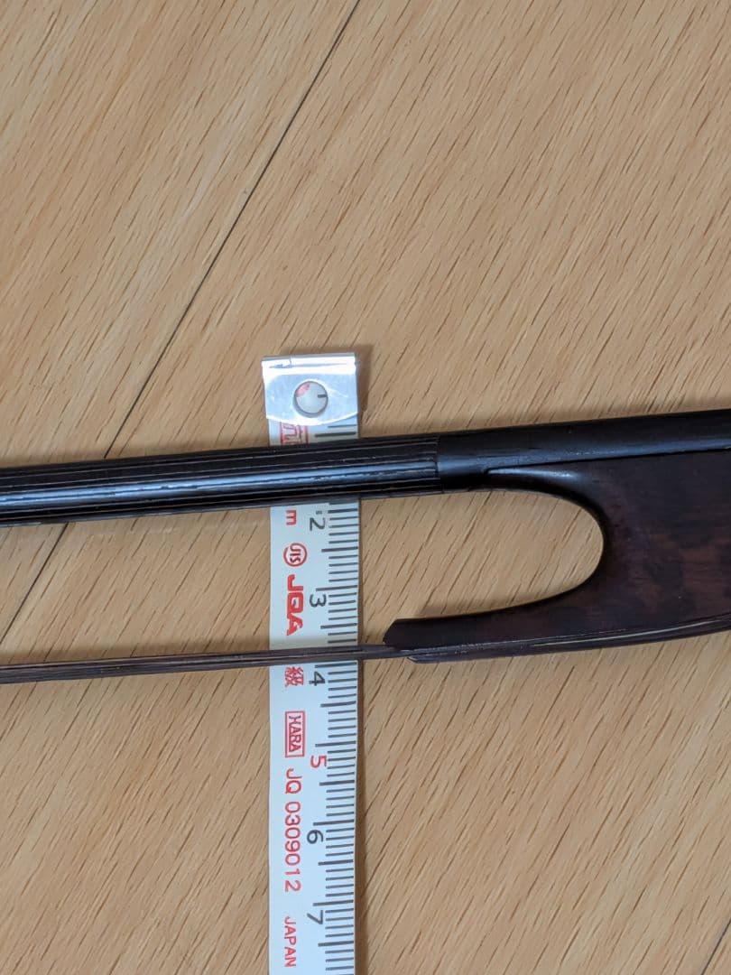 バロック バイオリン弓 約75cm スネークウッド