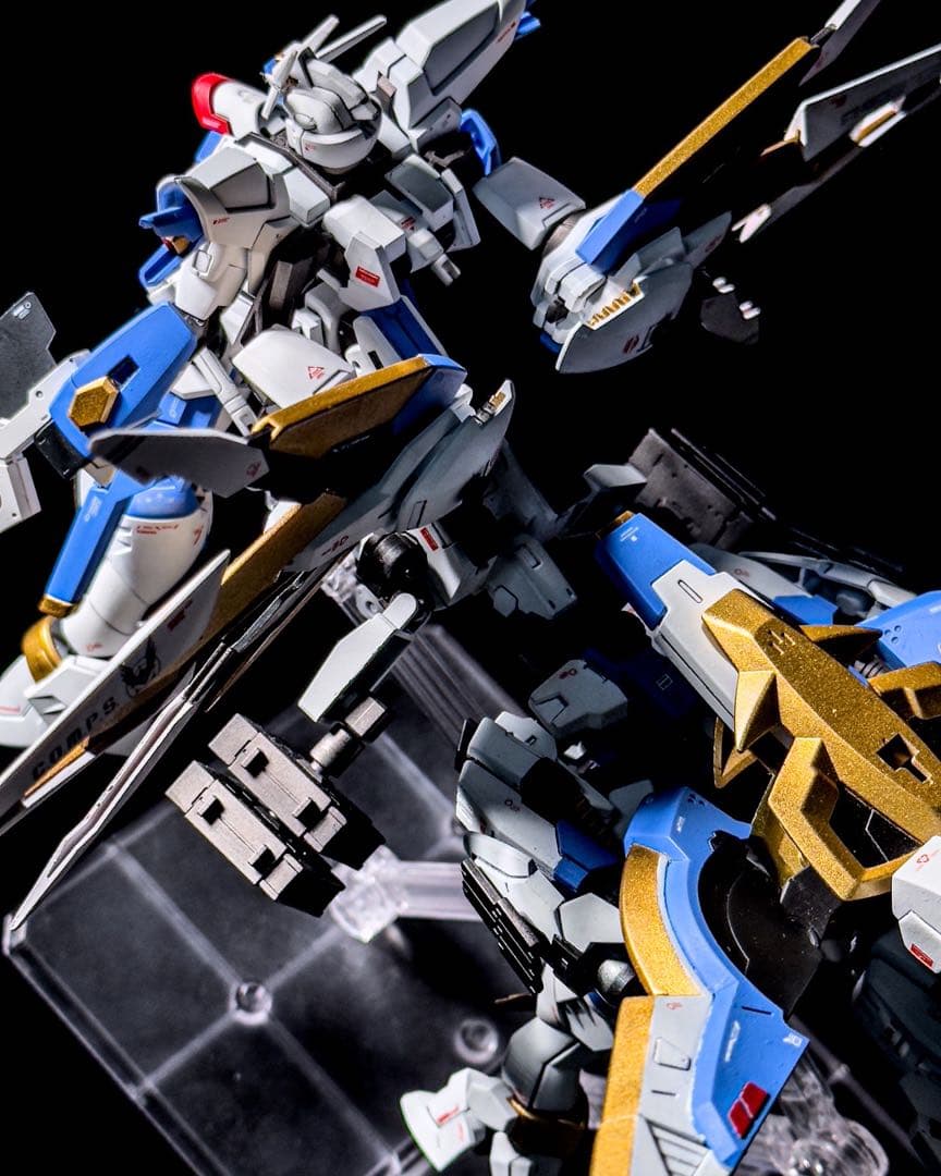 HG 1/144 ライジングフリーダムガンダム ミキシング 塗装済み完成品