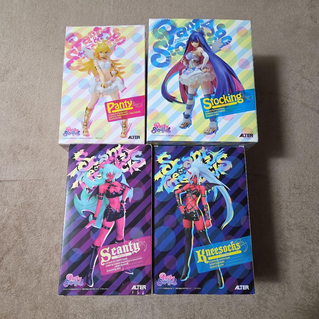 【送料込】Panty＆Stocking ALTER フィギュア 4点セット