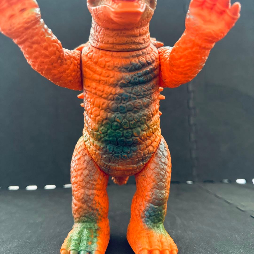 【FROM JAPAN】ブルマァク アンギラス ソフビ 当時物