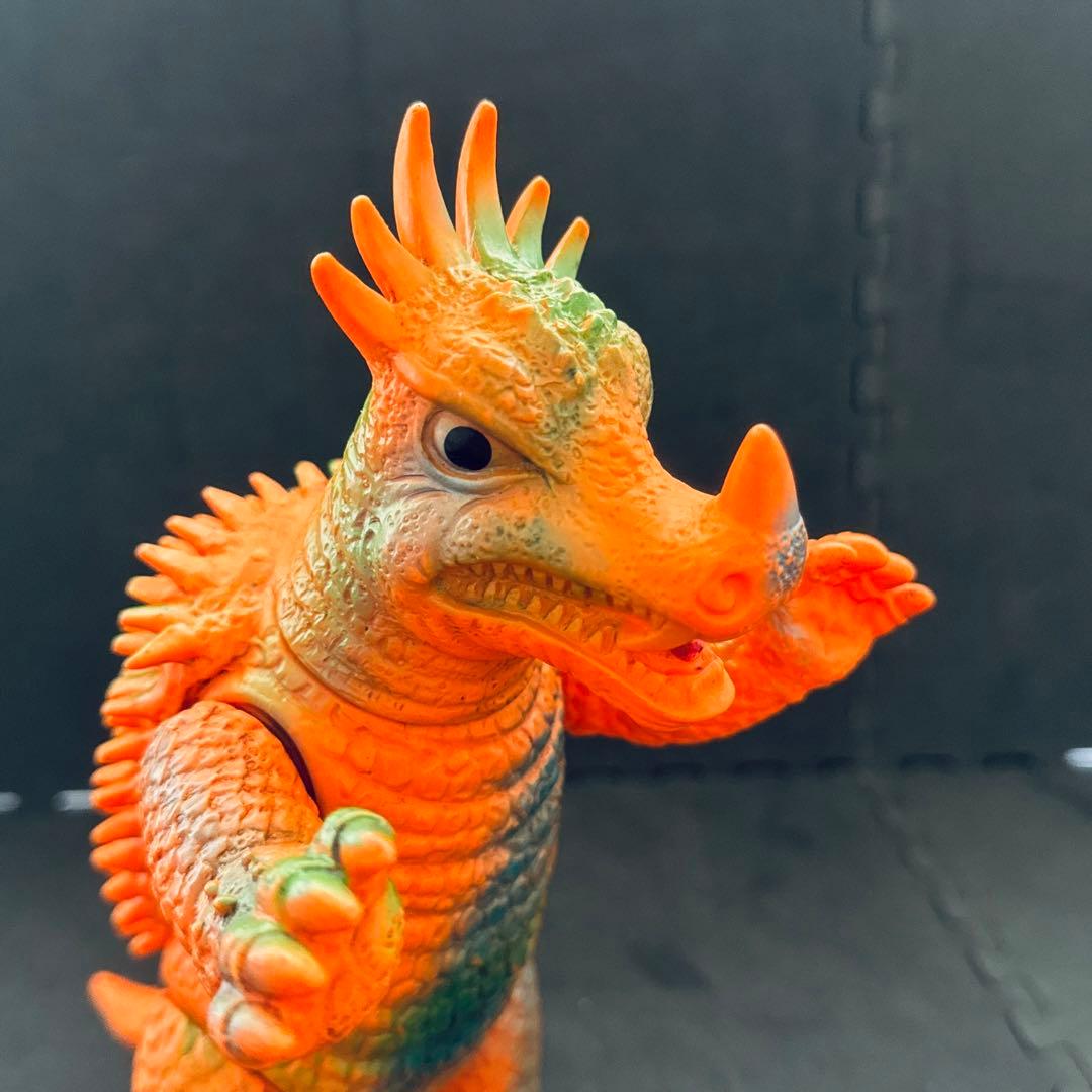 【FROM JAPAN】ブルマァク アンギラス ソフビ 当時物