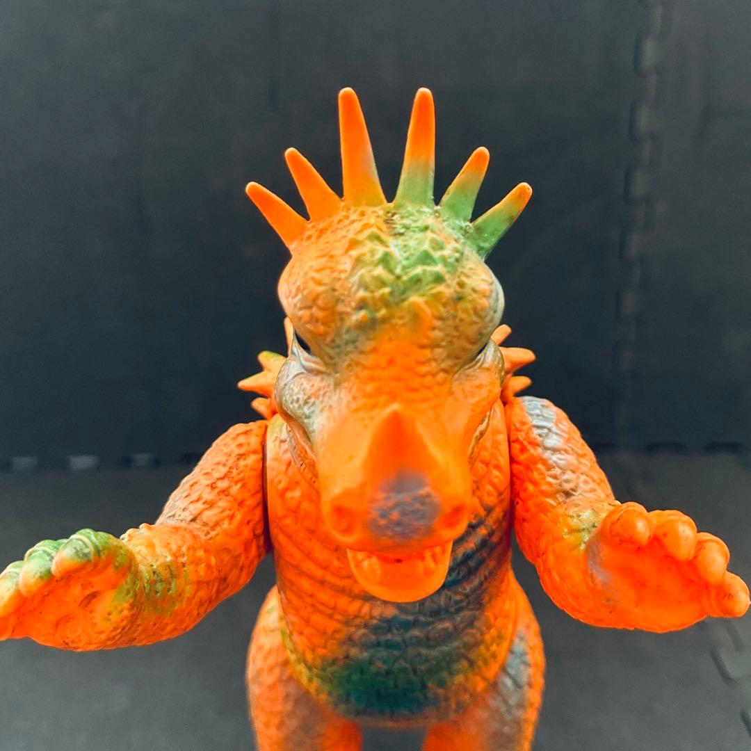 【FROM JAPAN】ブルマァク アンギラス ソフビ 当時物