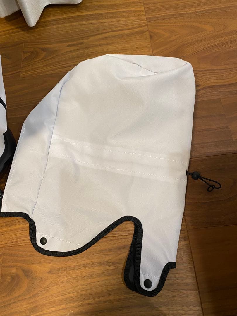 PSYCHO BUNNY キャディバッグ ホワイト/イエロー