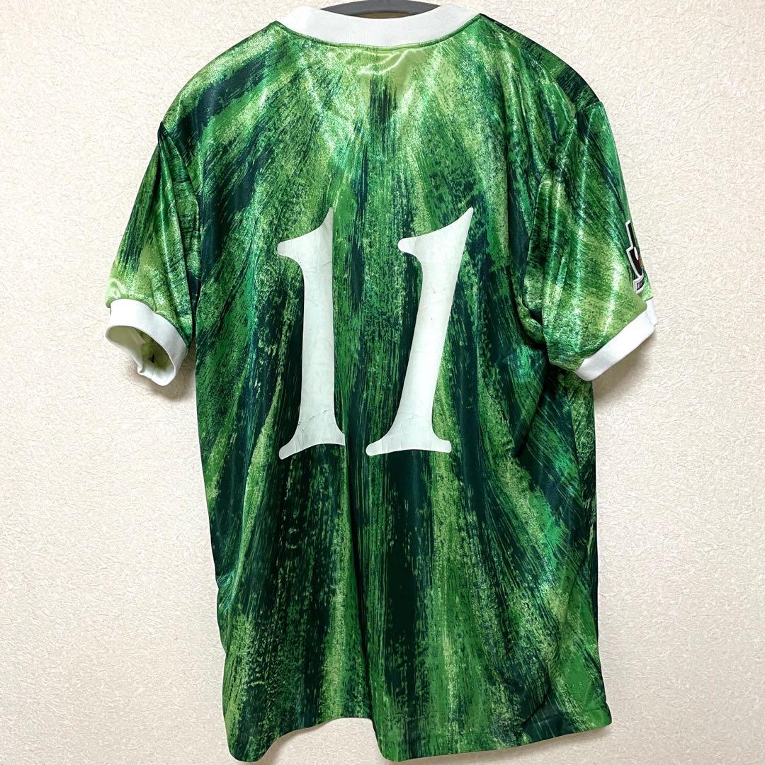 【正規品】三浦知良 カズ　東京ヴェルディ 初期ホーム ユニフォーム O