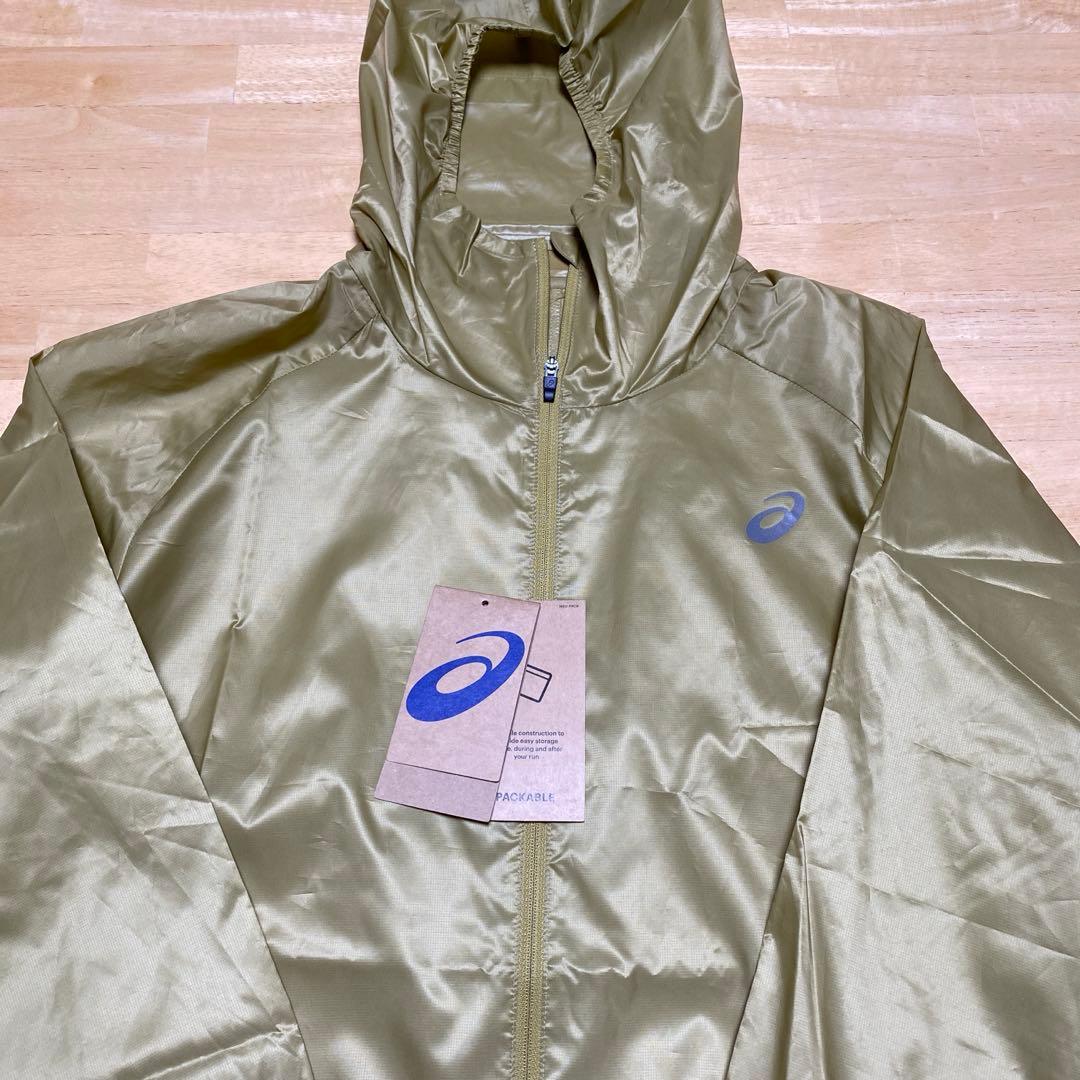 asicsアシックス　ランニングパッカブルライトジャケット