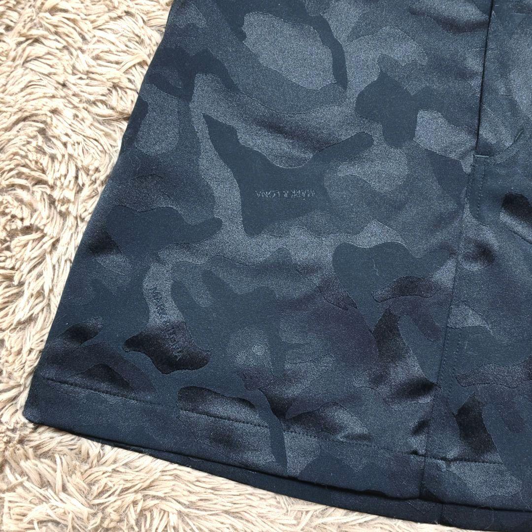 マークアンドロナ　スカート　スカル　カモフラ　迷彩　ブラック　36