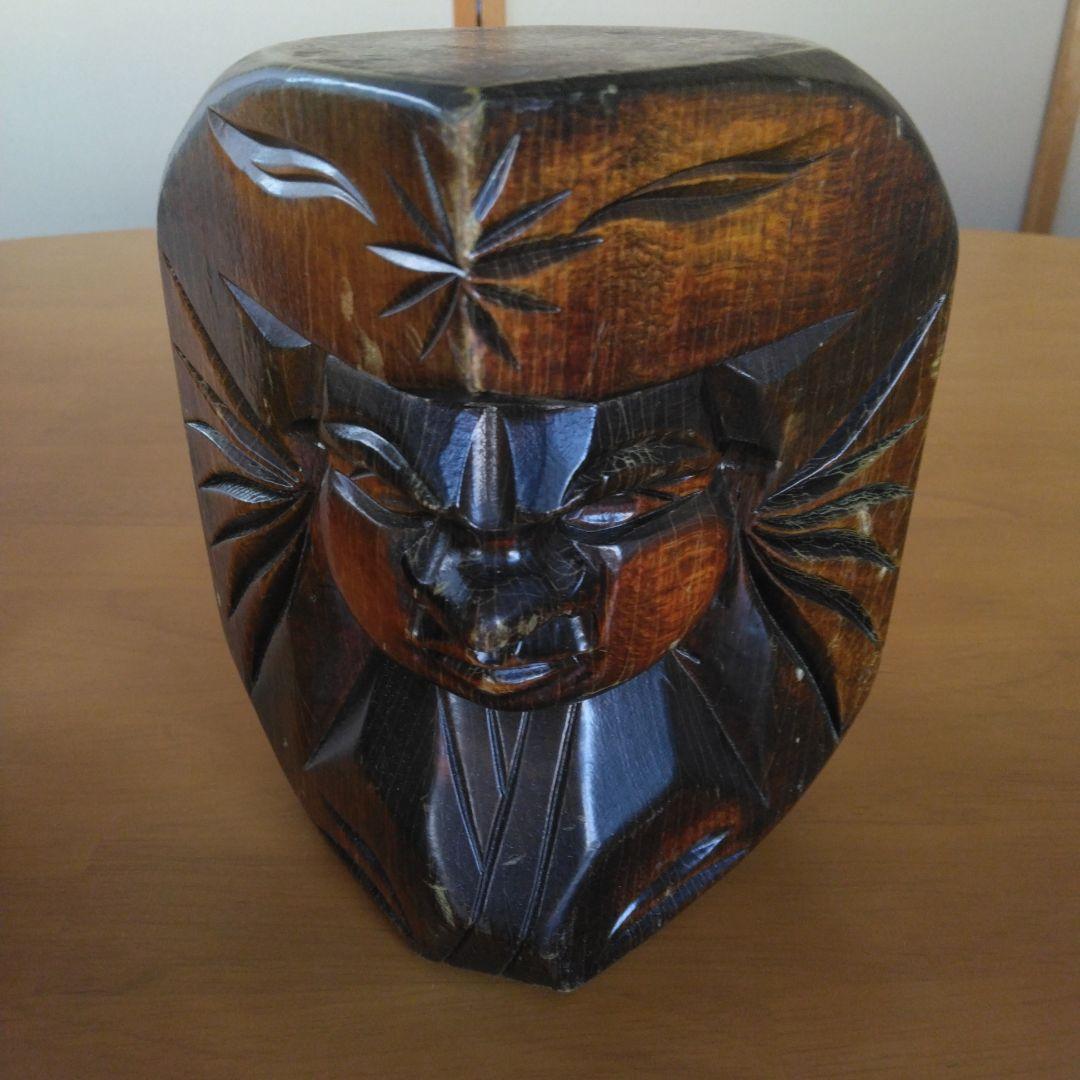 アイヌ木彫り人形ペア