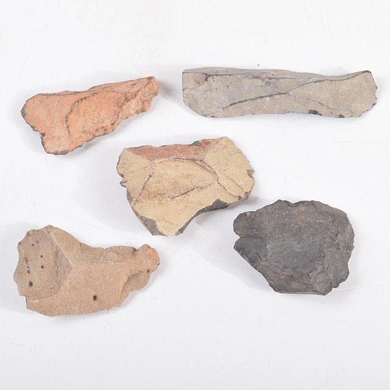 群馬県藤岡市近郊出土　後期旧石器時代　剥片石器　18点まとめて　C　R9313