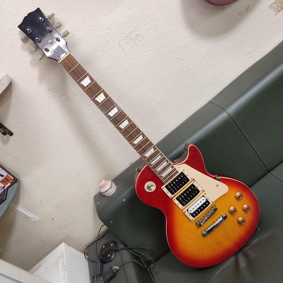 レスポールスタイル エレキギター サンバースト Photogenic？