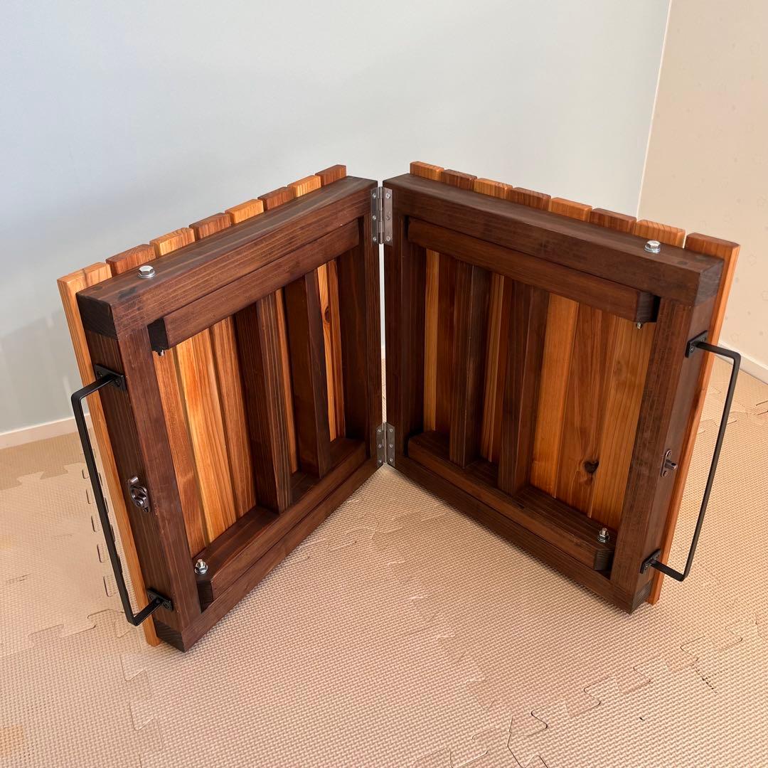 折りたたみローテーブル#148