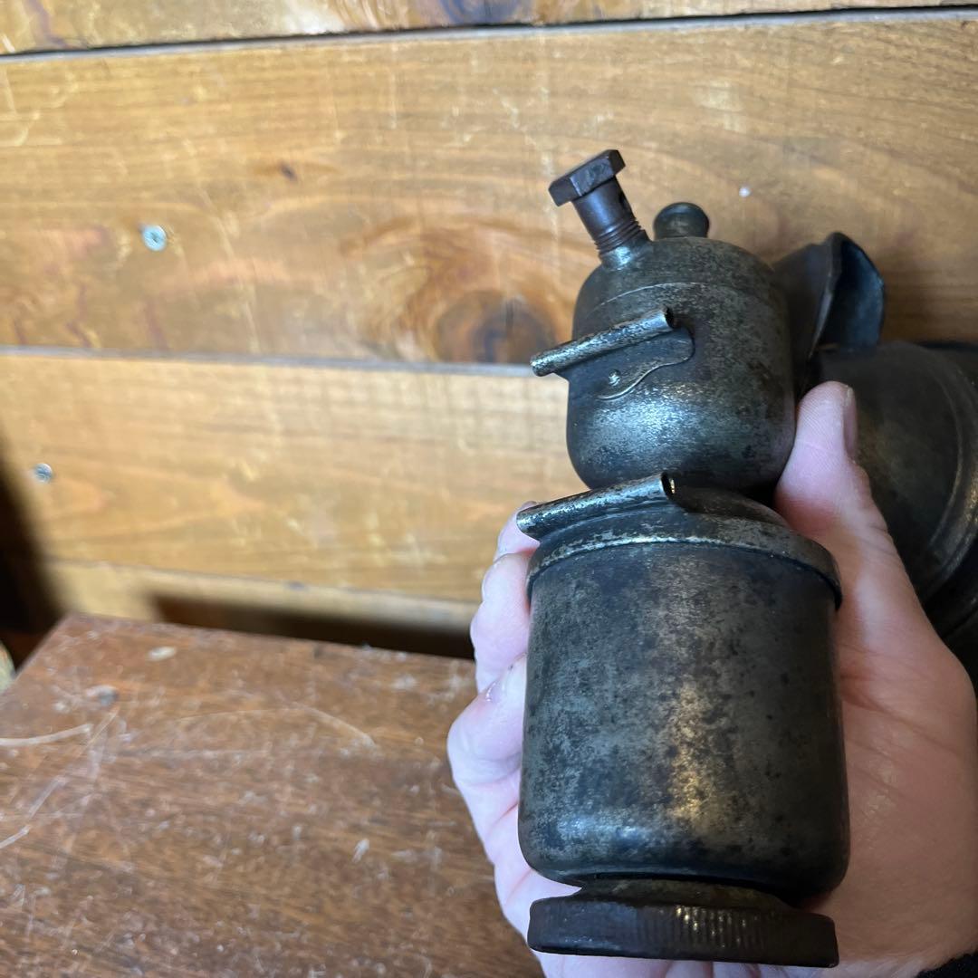 アンティーク　カーバイトランプ　ジャンク