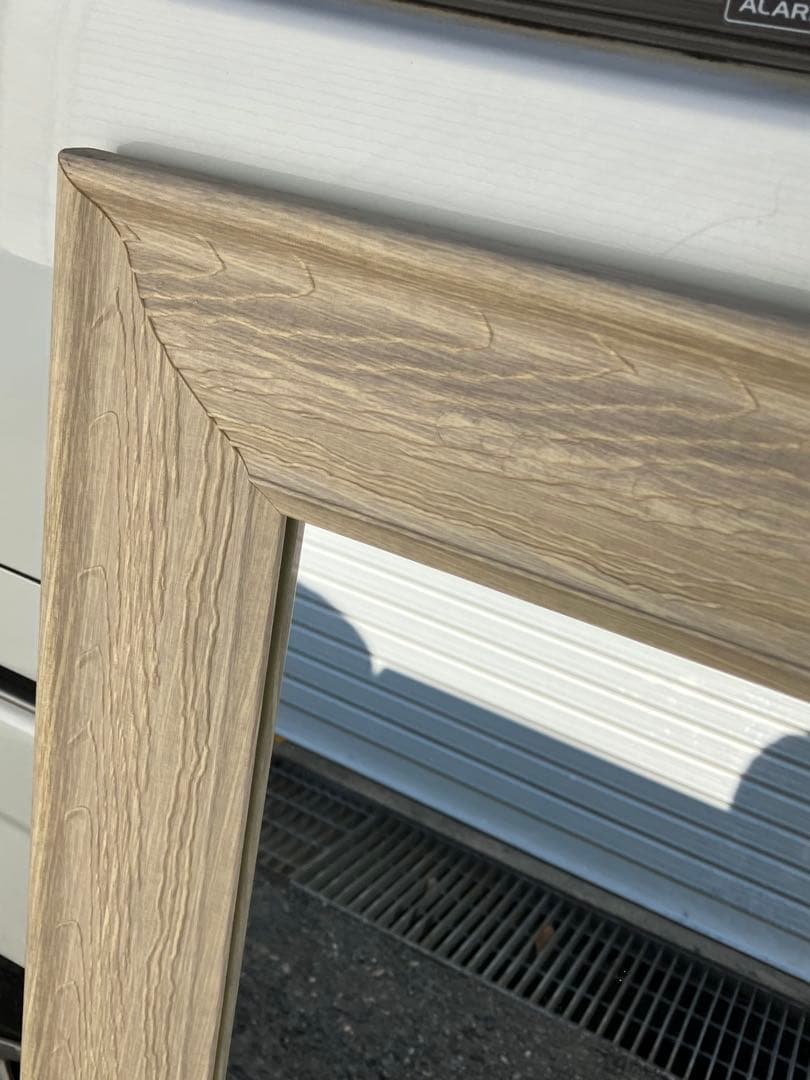 美容室用 木製フレーム ナチュラル セット面 姿見 ミラー サロン インテリア