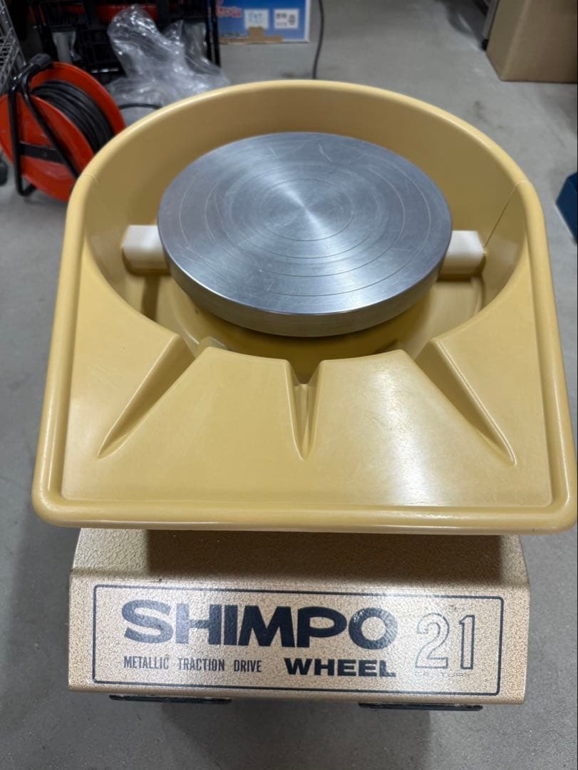 電動ろくろ RK-2Pプロ仕様 クラッチ付き 2004年製①