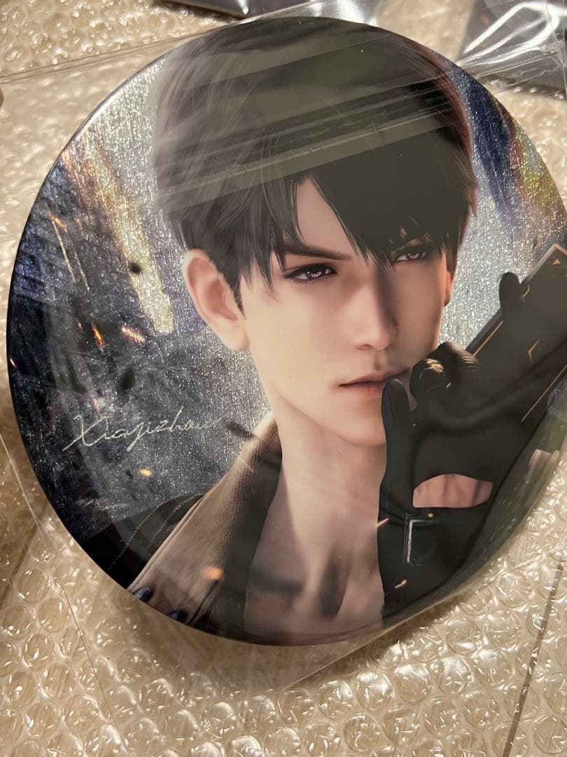 恋と深空 マヒル 公式 万達シネマ タペストリー 缶バッジ　チケット　即日発送