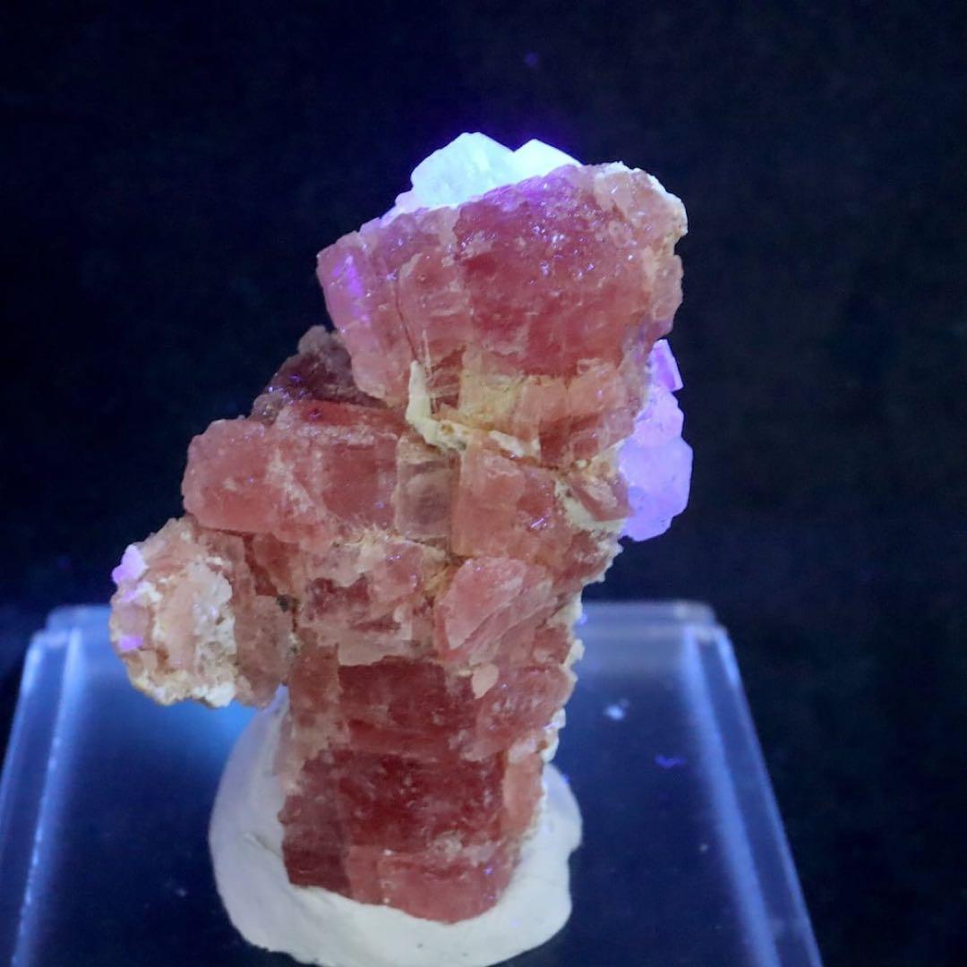 ロードクロサイト インカローズ 菱マンガン鉱 27.9g RDCT042鉱物原石