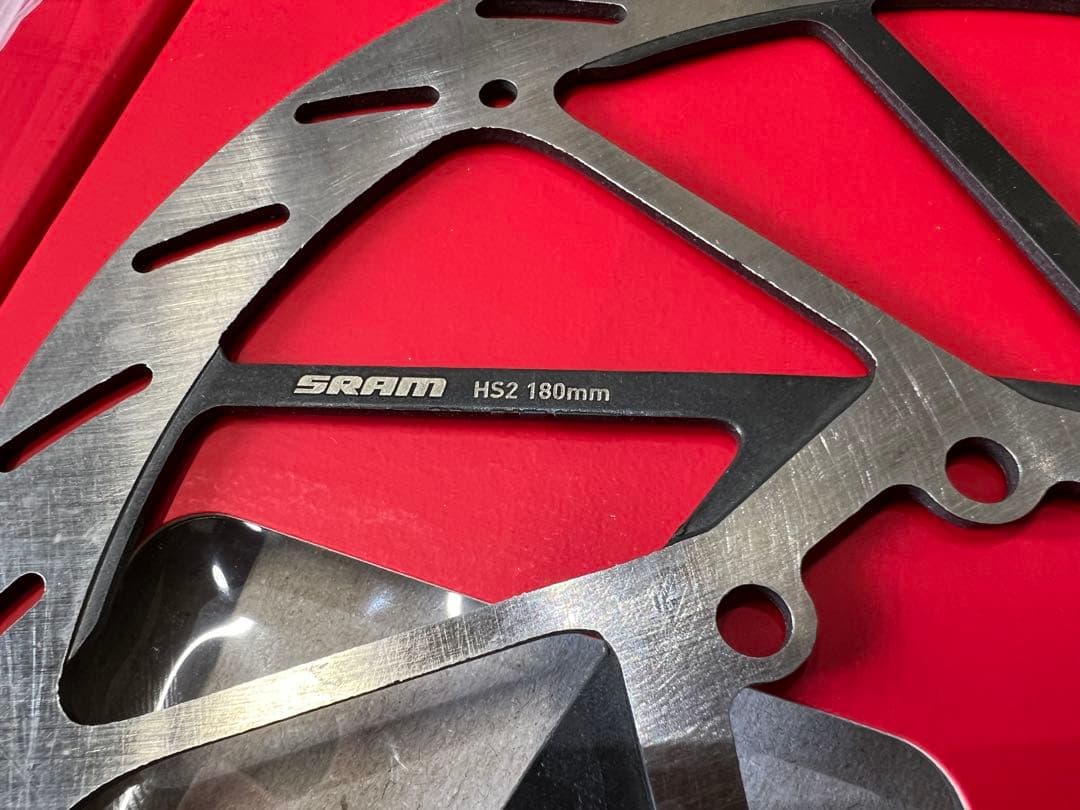 SRAM スラム HS2 180mm 6ボルト MTB ブレーキローター　2枚