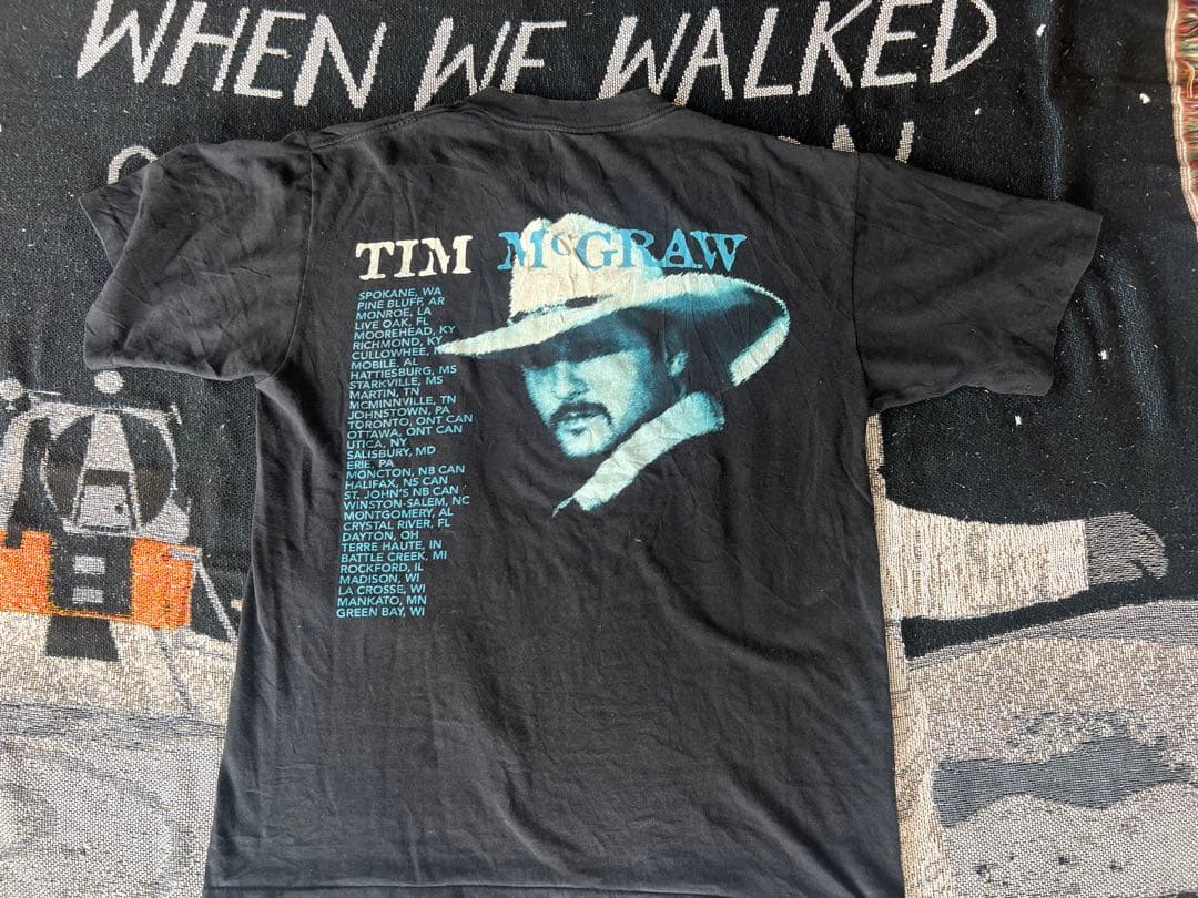 90s TIM MCGRAW ツアー　Tシャツ