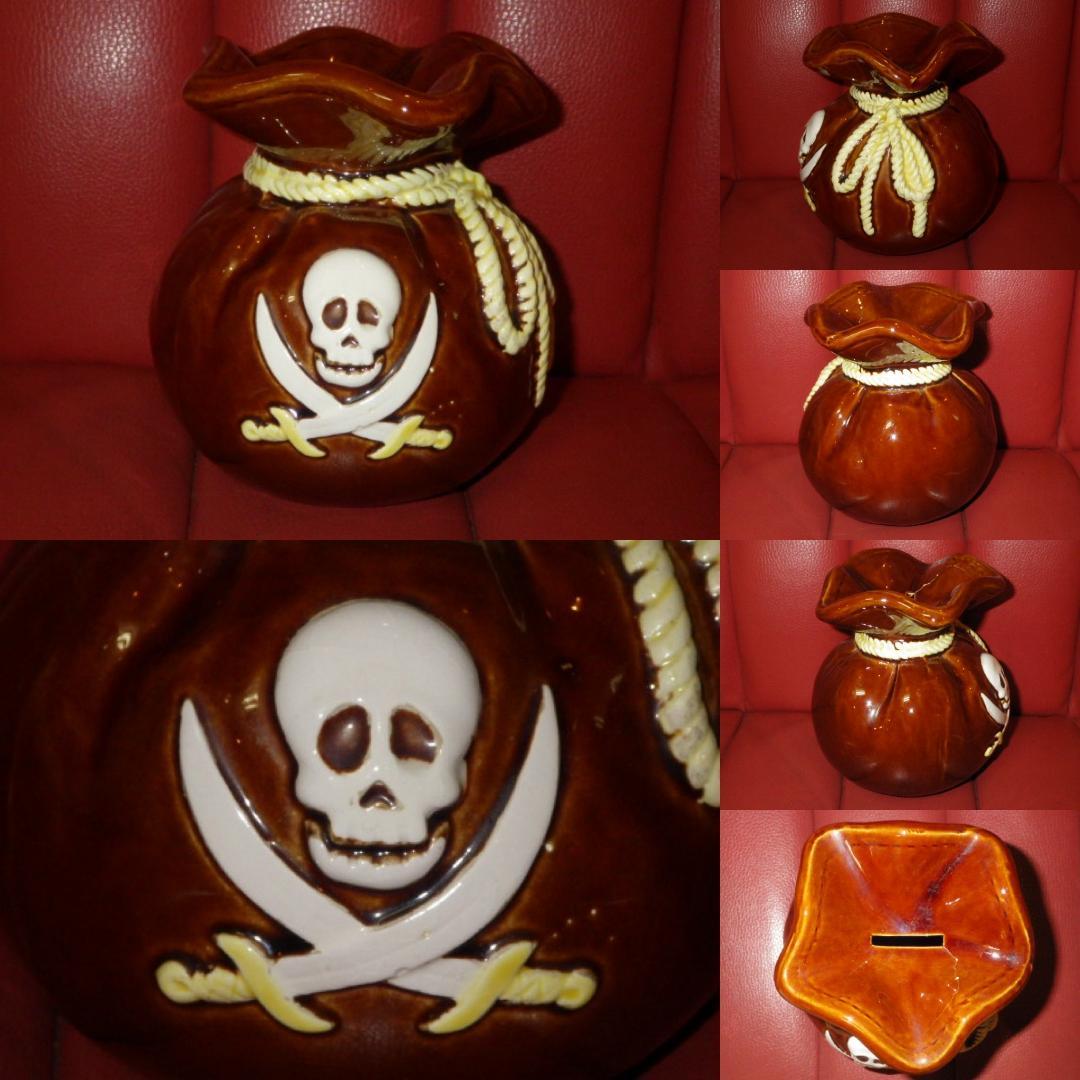 80‘S★パイレーツ★スカル★バンク★カリブの海賊★貯金箱★ビンテージ