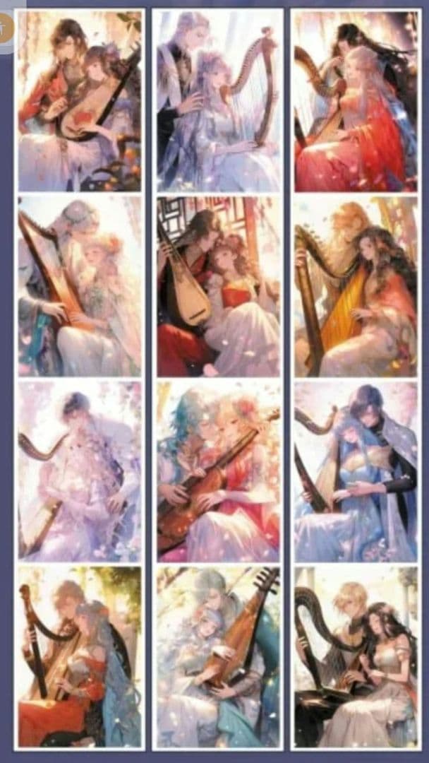 村*】様 ［新品・12点セット・おまけ］海外マスキングテープ 男性柄多め マステ