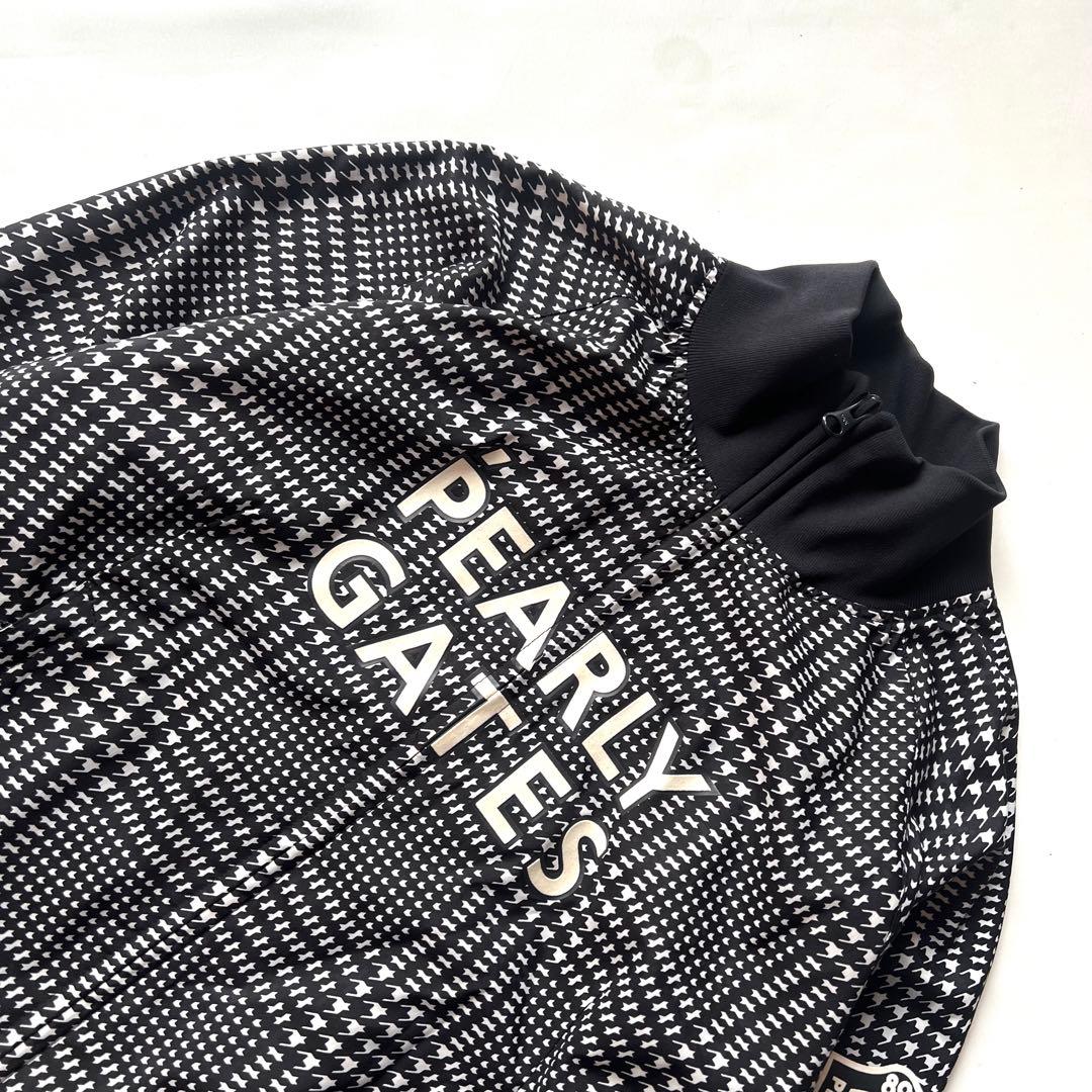 Pearly gates パーリーゲイツ　千鳥　ナイロンジャケット ロゴ　ゴルフ