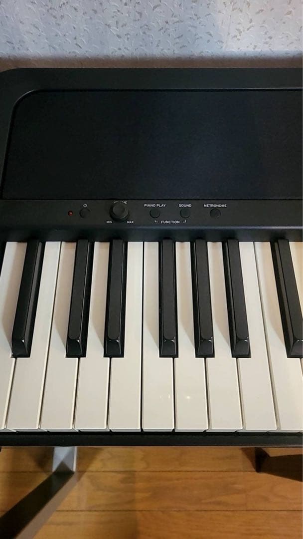 【美品】KORG 電子ピアノ B1 BK 88鍵 ブラック　椅子なし