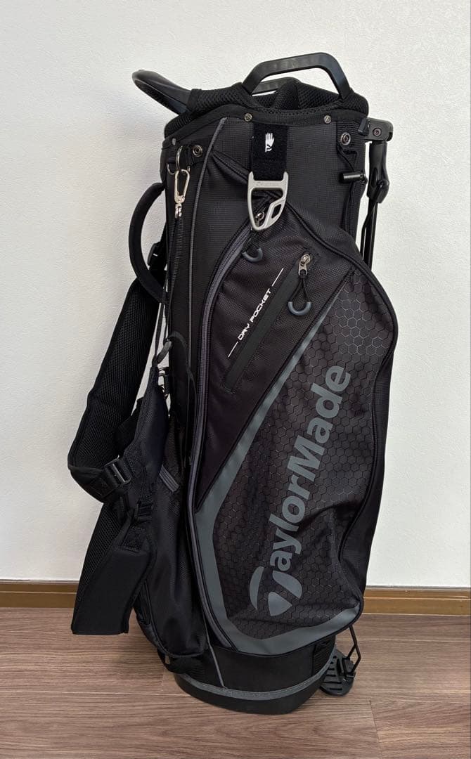 テーラーメイド9.5型アスリートプロモデルスタンド（BK）ゴルフキャディバック