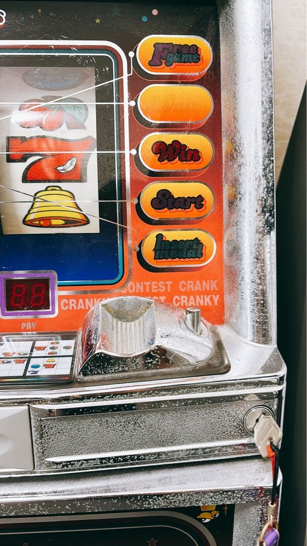 Granky スロットマシン　クランキーコンテスト　スロット台　中古品レス