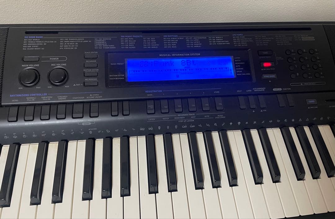 CASIO WK-3000 61鍵盤キーボード