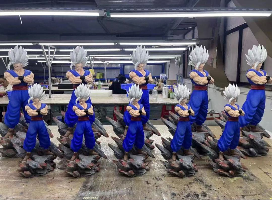 ドラゴンボール 孫悟飯 ガレキ ガレージキット スタチュー X②⑤