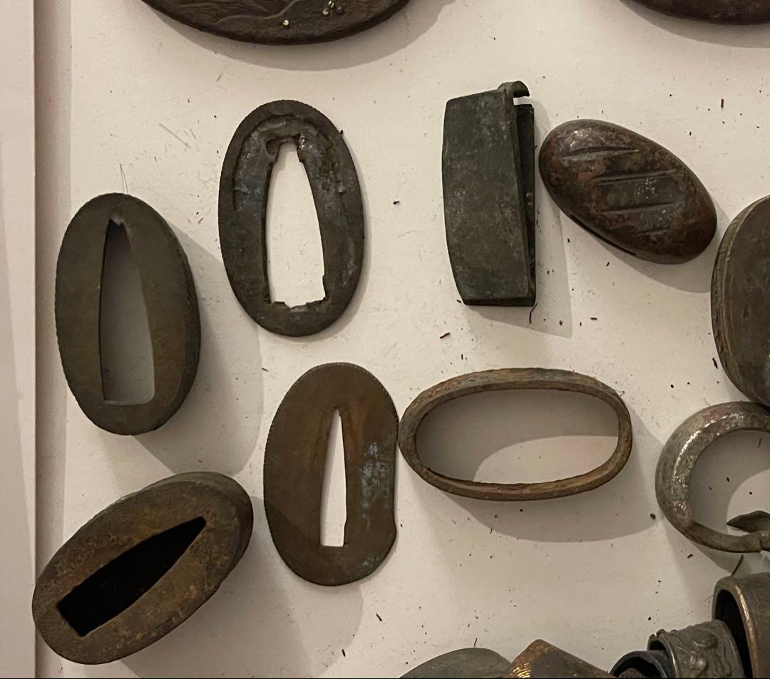 日本刀　武具　鍔 6枚　その他おまとめセット