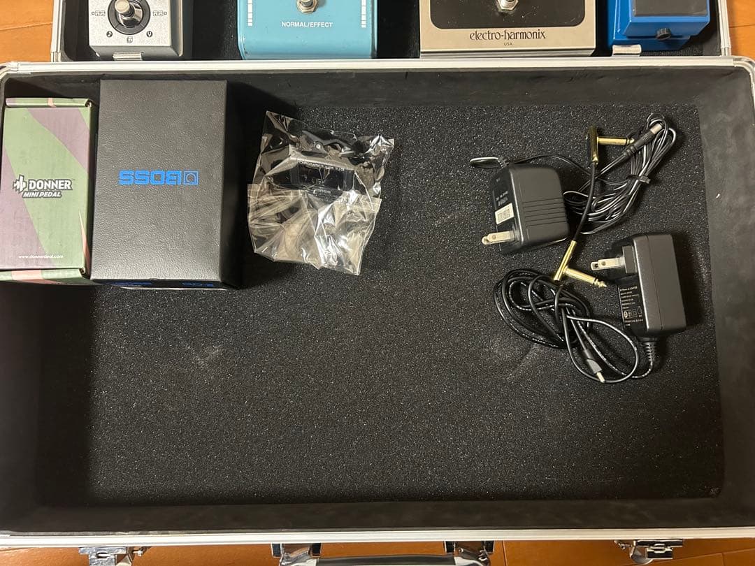 ギターエフェクター6個セット＋付属品