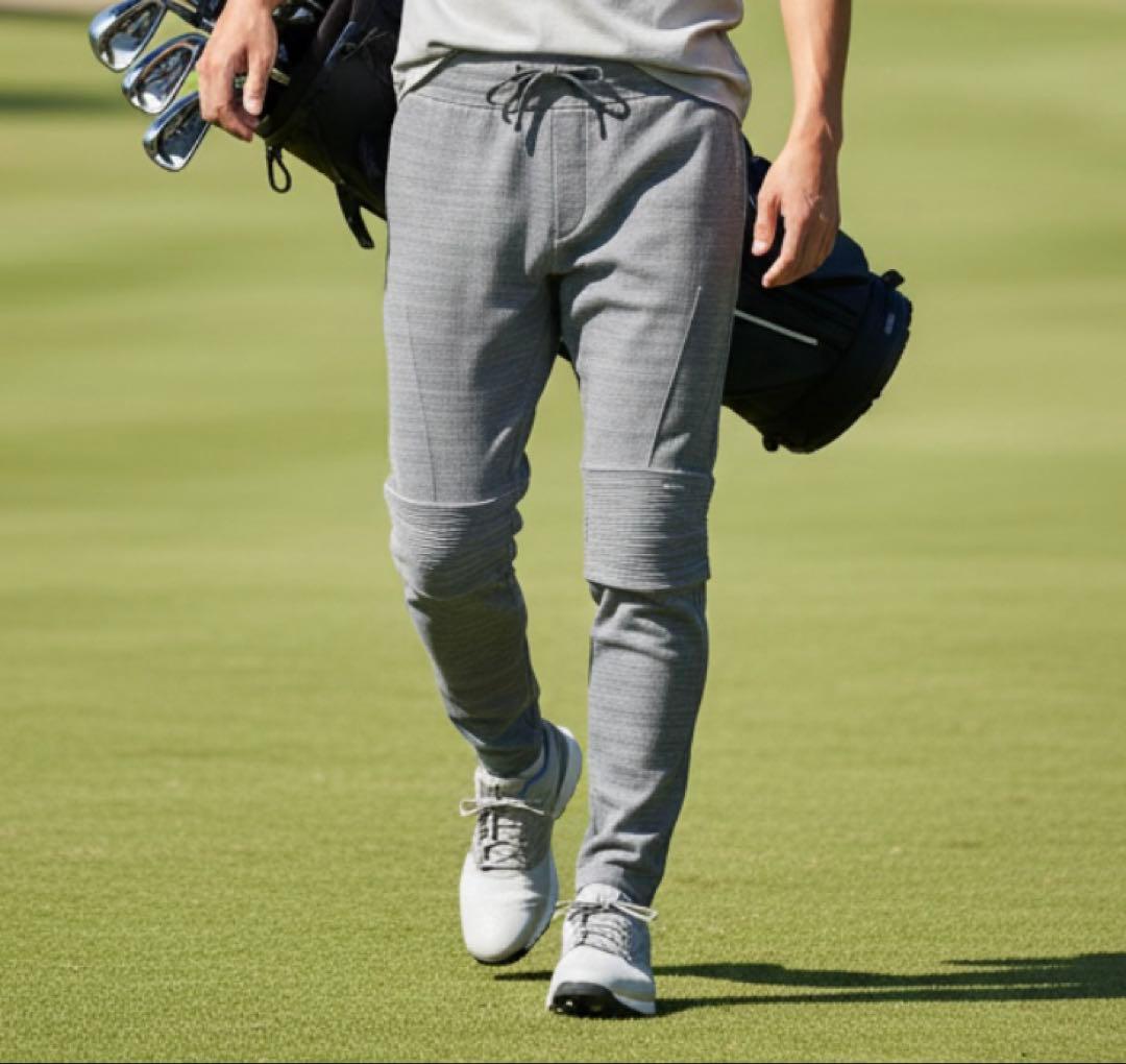 美品　ブリーフィングゴルフ　パンツ　M〜L相当　グレー　日本製　ブリーフィング