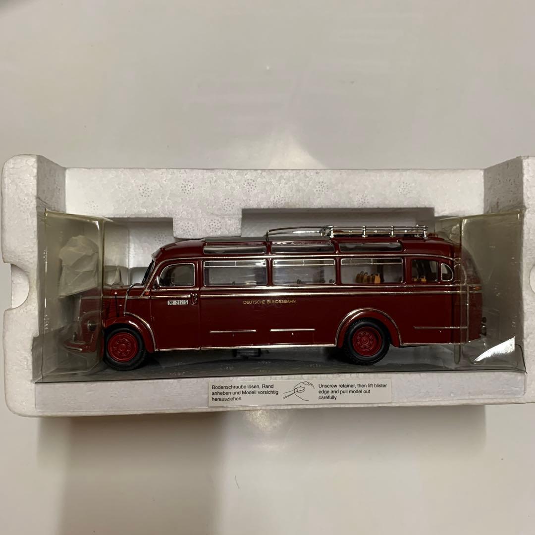 ミニチャンプス　1／43 メルセデスベンツ　O3500 バス　ドイツ連邦鉄道