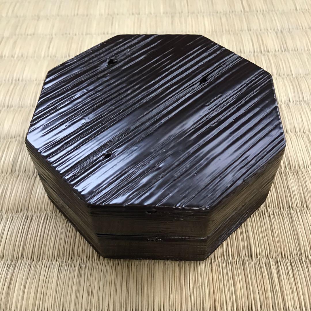 茶道具　八角香合　国宝茶室待庵古材使用　不賢斎　浦辻賢ニ造　栞　共箱　S91KG