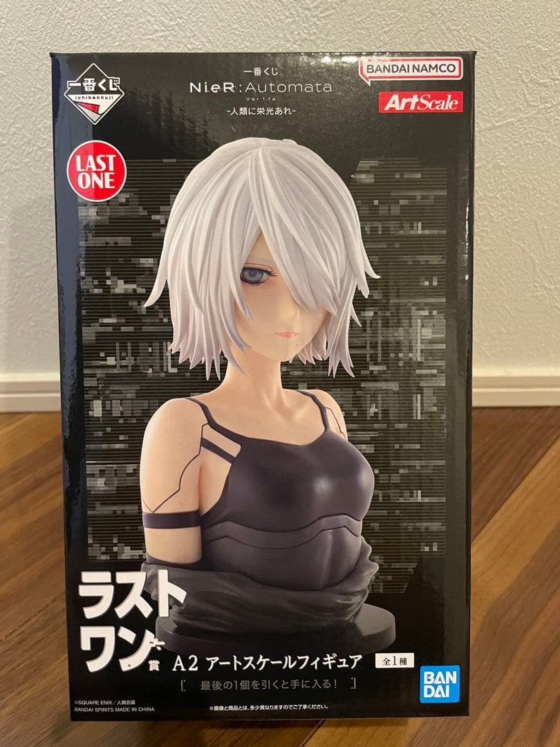 新品未開封 ラストワン賞A2アートスケールフィギュア 一番くじ ニーアオートマタ