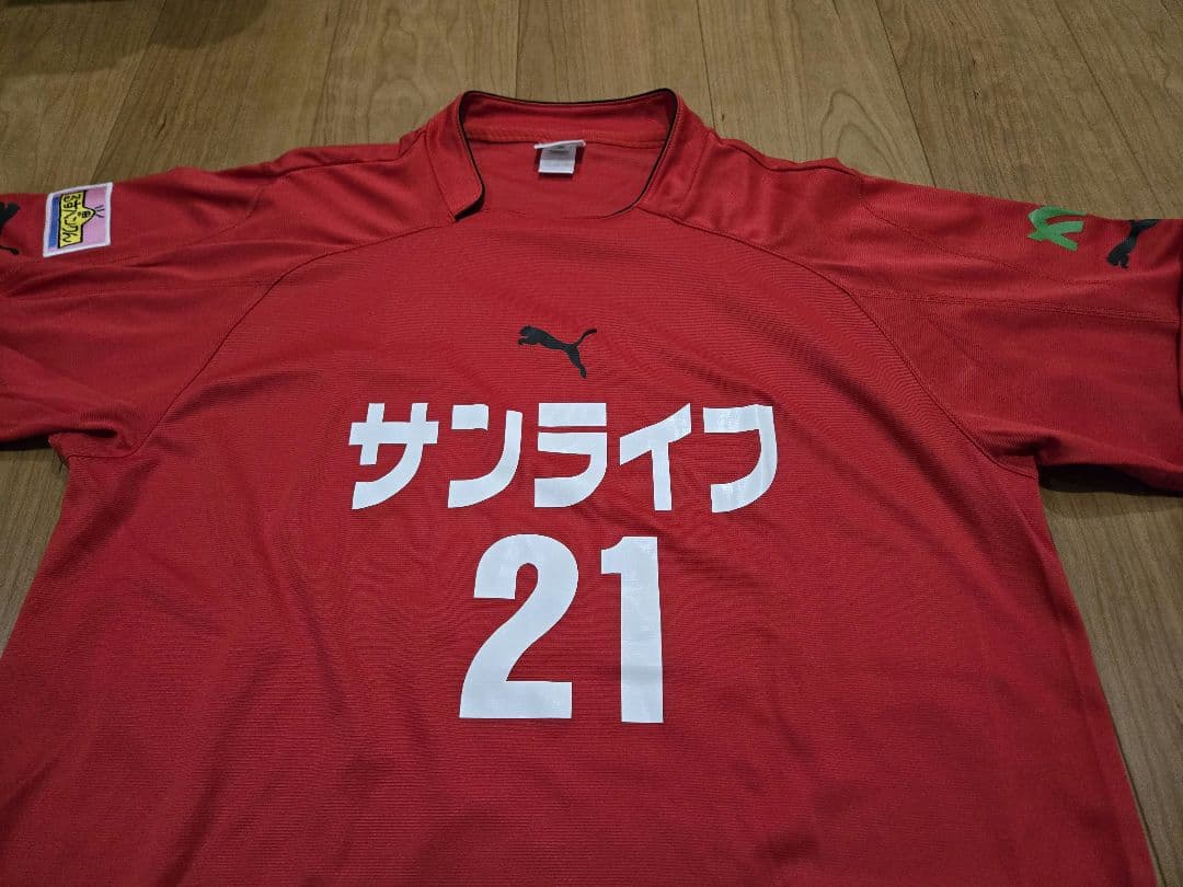 カマタマーレ讃岐前身サンライフFC ユニフォーム XO PUMA 2005年