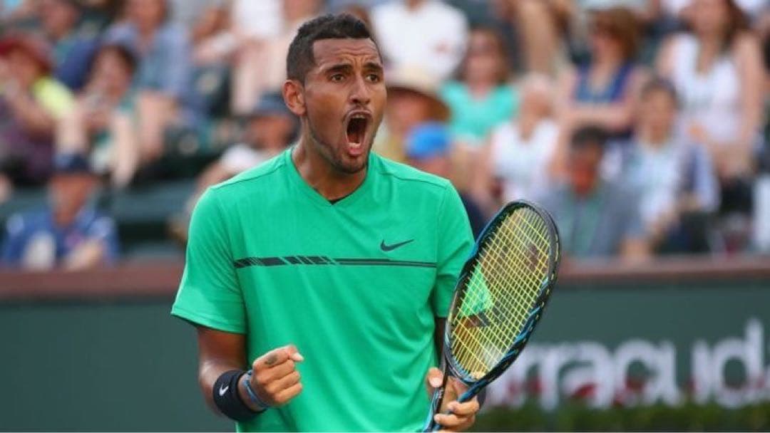 2017 miami open ナイキ テニス キリオス着用ウェア シャツ