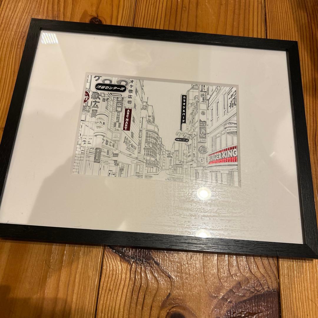 版画 Farewell my [Tokyo] Shibuya Center Gai