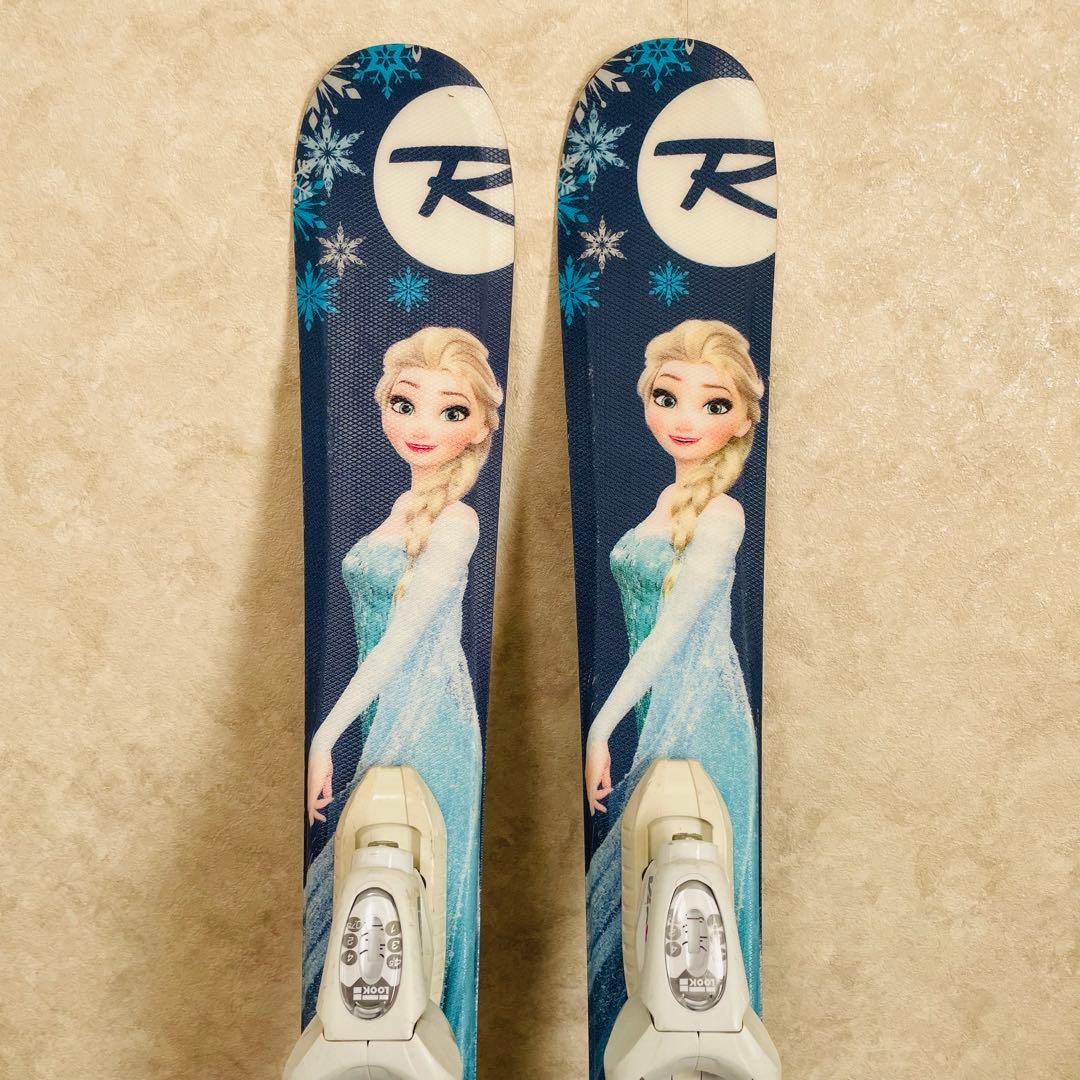 アナ雪 エルサ スキー板 ロシニョール 104cm キッズ