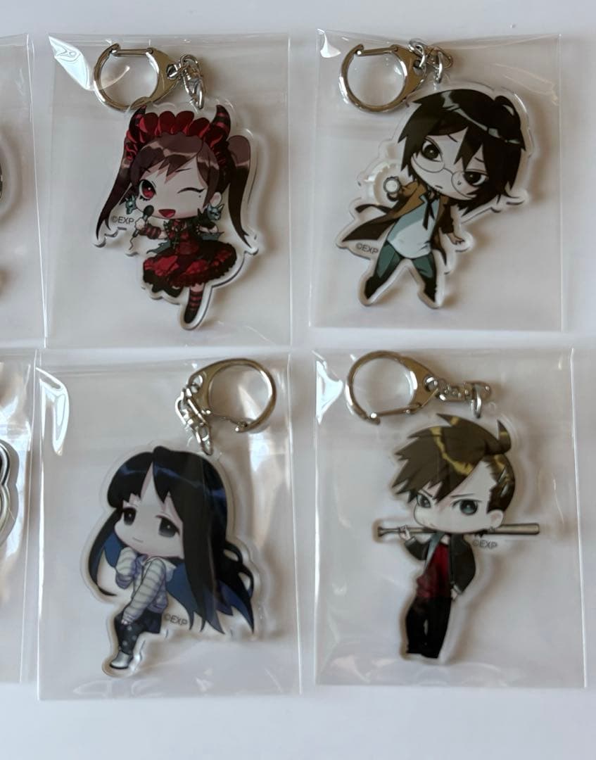 死印　アクリルキーホルダー　アクキー　8種セット　主人公　他　まとめ売り