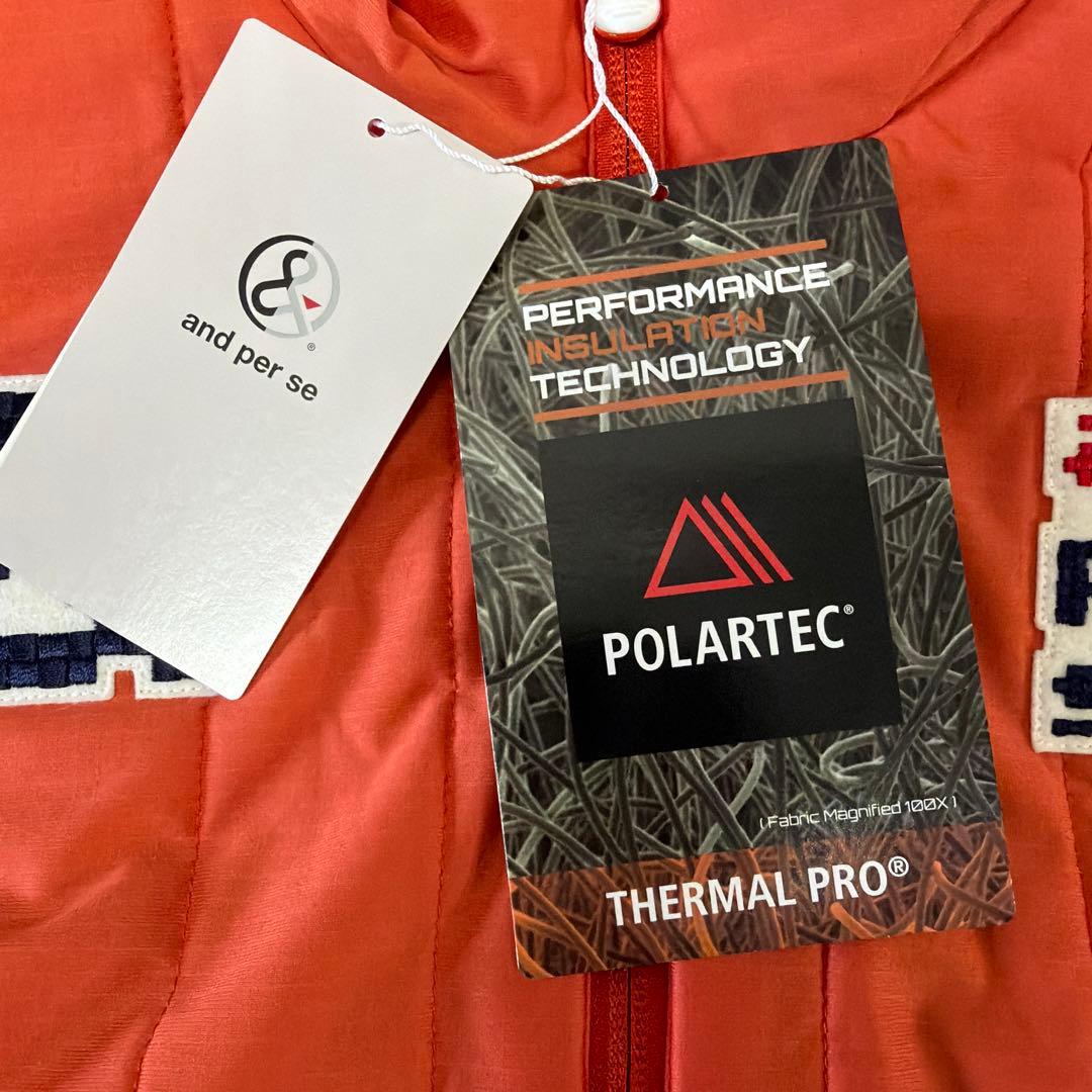 新品未使用　アンパスィ　中綿ベスト　サイズ:L