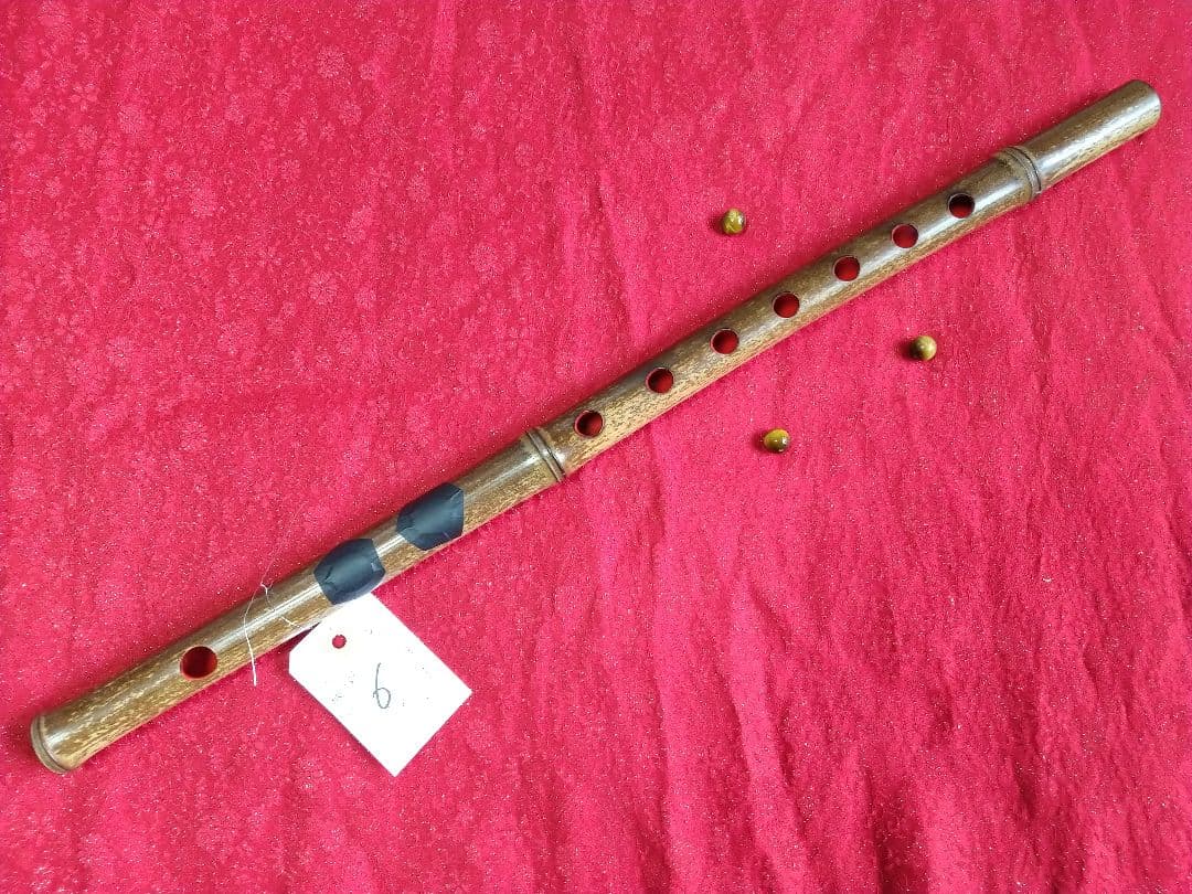 6 極め鳴り　龍首笛　古典調七穴四本調子　お買い得　根岸篠笛工房
