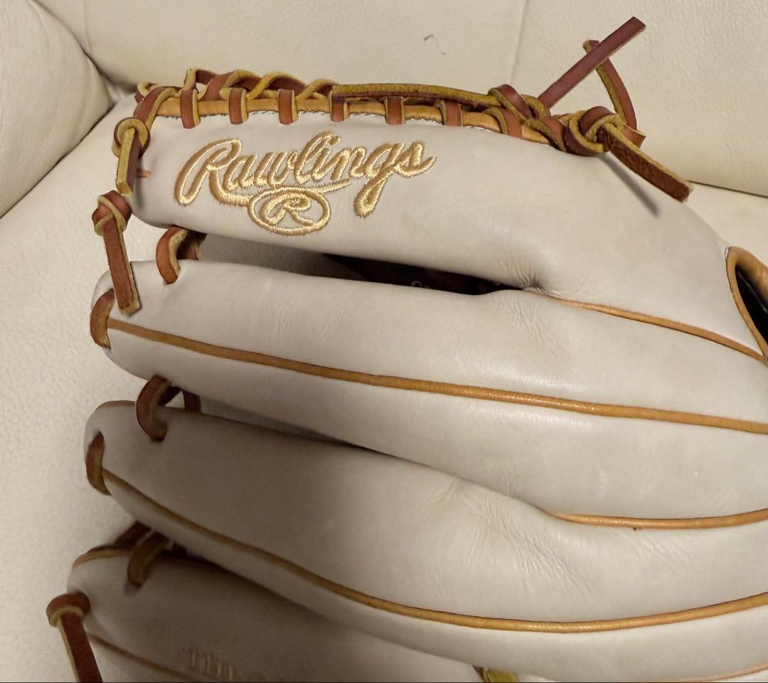 ローリングス 軟式オーダー内野手用グローブ　ゴールドラベル 型付け済み　OS